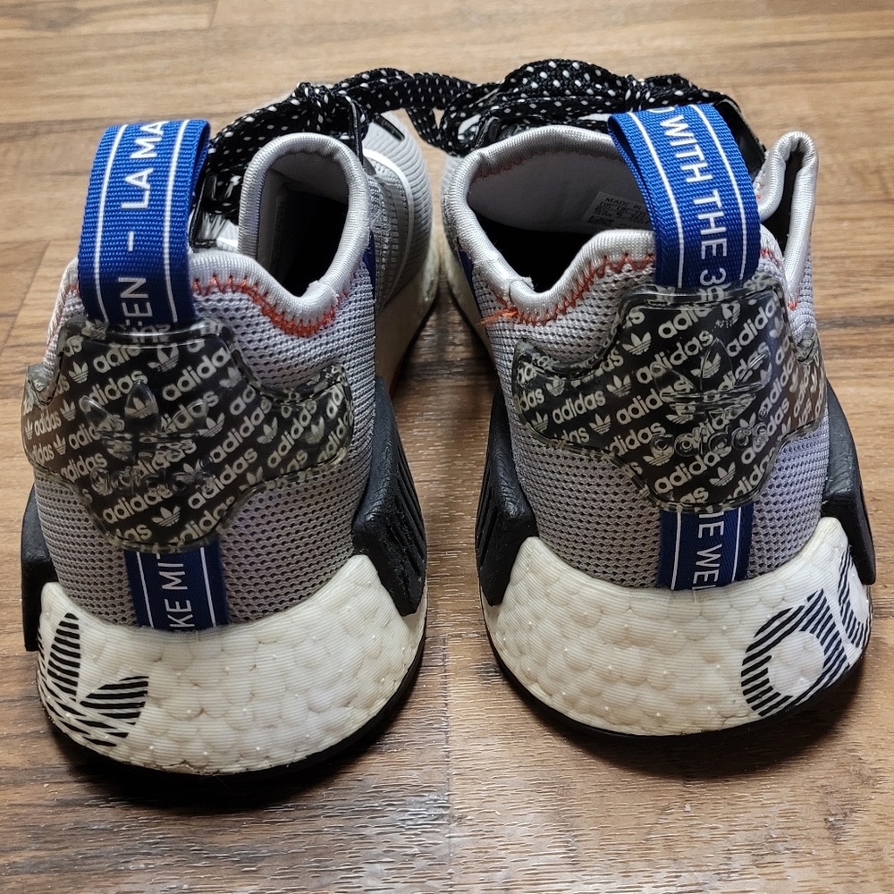 adidas gazelle silver green womens adidas NMD_R1 main image 1